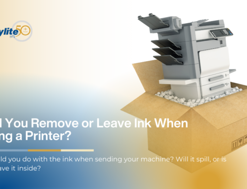 Should You Remove or Leave Ink When Shipping a Printer?