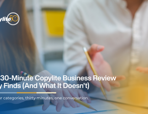 What a 30-Minute Copylite Business Review Actually Finds (And What It Doesn’t)